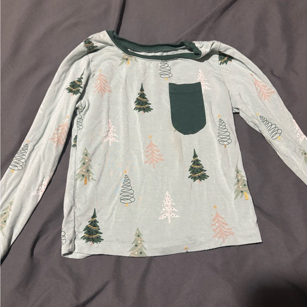 KyteBABY Long Sleeve Tree Print Shirt